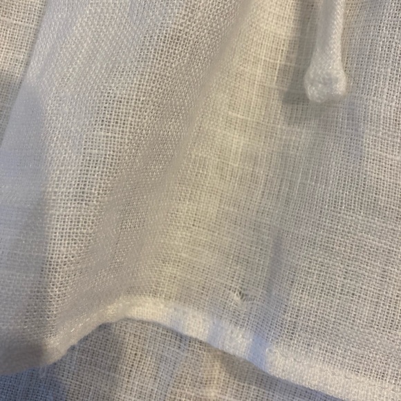 Zara linen white shirt - Picture 4 of 4